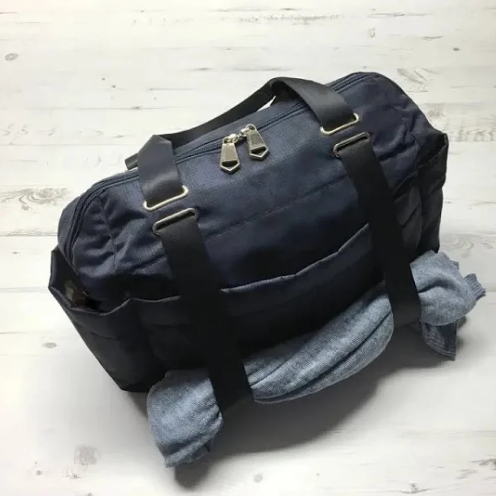 Storksak Sandy Diaper Bag in Blue